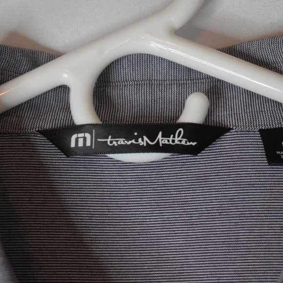 Travis Mathews Polo Golf Shirt Size Large - Picture 2 of 4